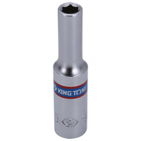 藍帶 1/4"DR.手动加长六角套筒 223505M