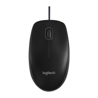 罗技(Logitech) 有线鼠标B100