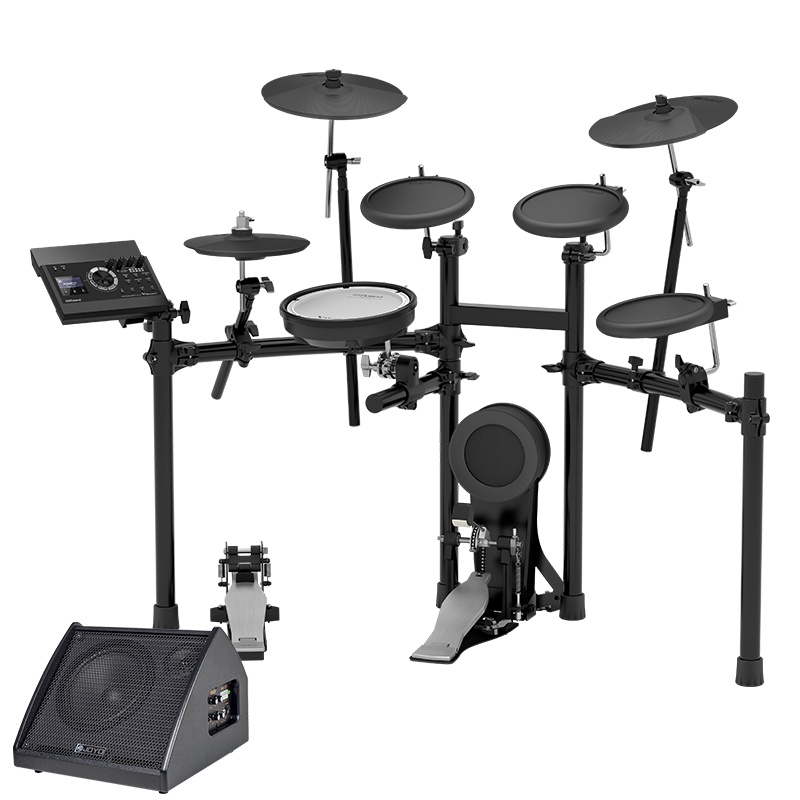 罗兰(Roland)电子鼓TD17KL 专业演奏电子鼓电鼓便携儿童练习演出爵士鼓通用电架子鼓+电鼓音箱套装