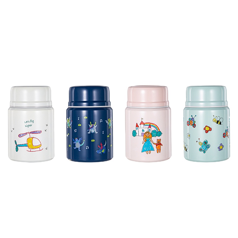 迪乐贝尔童趣涂鸦焖烧壶