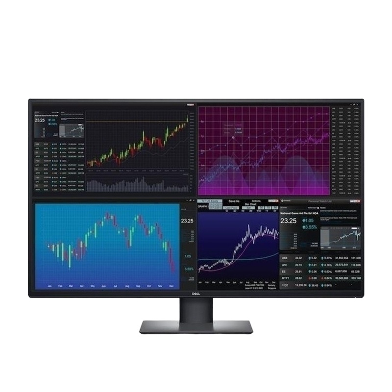 戴尔(DELL)U4320Q 43英寸显示器 4K超清 IPS屏 USB-C接口 内置音箱 四屏一显多视窗电脑显示屏