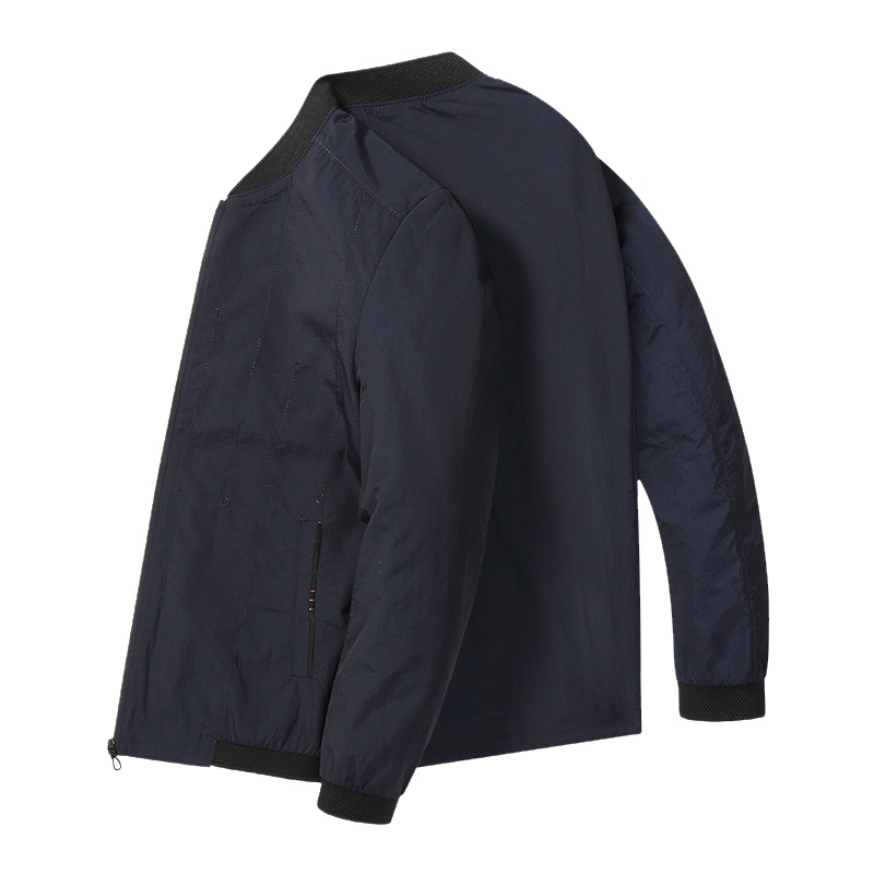 阿仕顿男装夹克青年款春秋季休闲简约款棒球领男士夹克外套