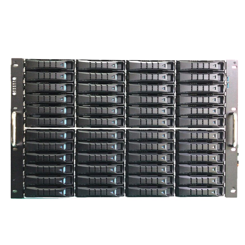 鑫云SS200T企业级共享网络存储36/48/60/72盘位NAS磁盘阵列 48盘位(SS200T-48R),裸机