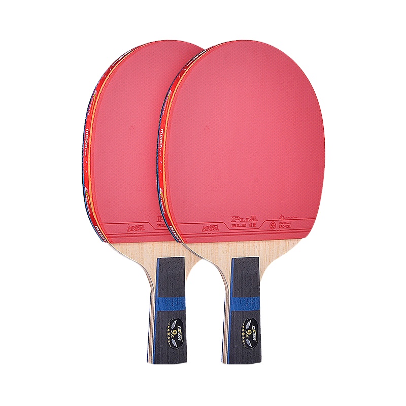 乒乓球拍单拍专业级双拍10星兵乓球拍学生初学者八星九星十星直拍横拍