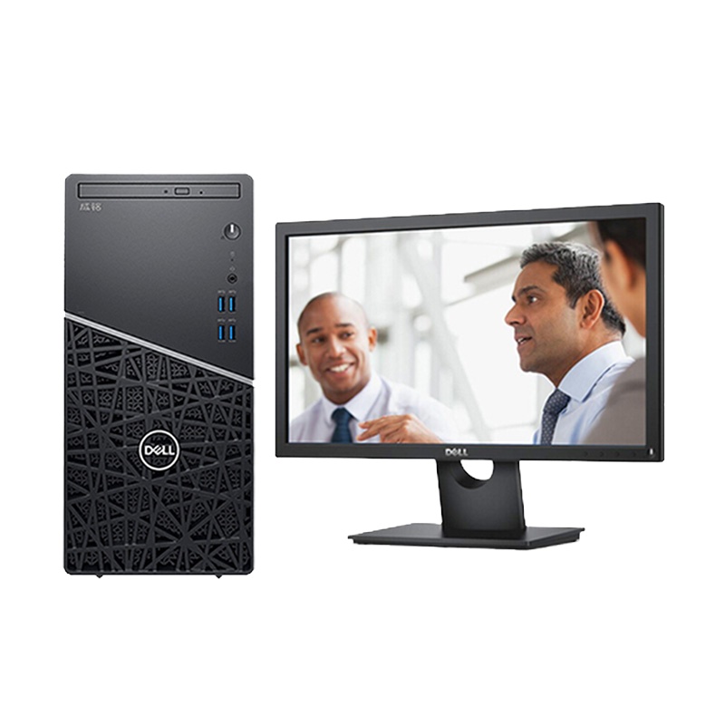 戴尔(Dell)成铭3991商用台式电脑整机 23.8英寸显示器(I3-10105 8G 256G 2G独显 三年 )