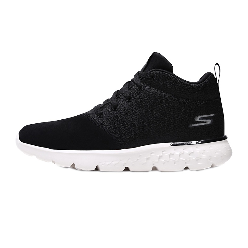 Skechers斯凯奇女鞋轻质中帮跑鞋 时尚运动系带休闲鞋15296