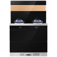 万家乐(Macro)集成灶 集成侧吸式 抽油烟机 燃气灶具 消毒柜套装JZTT-LA8(B)天然气