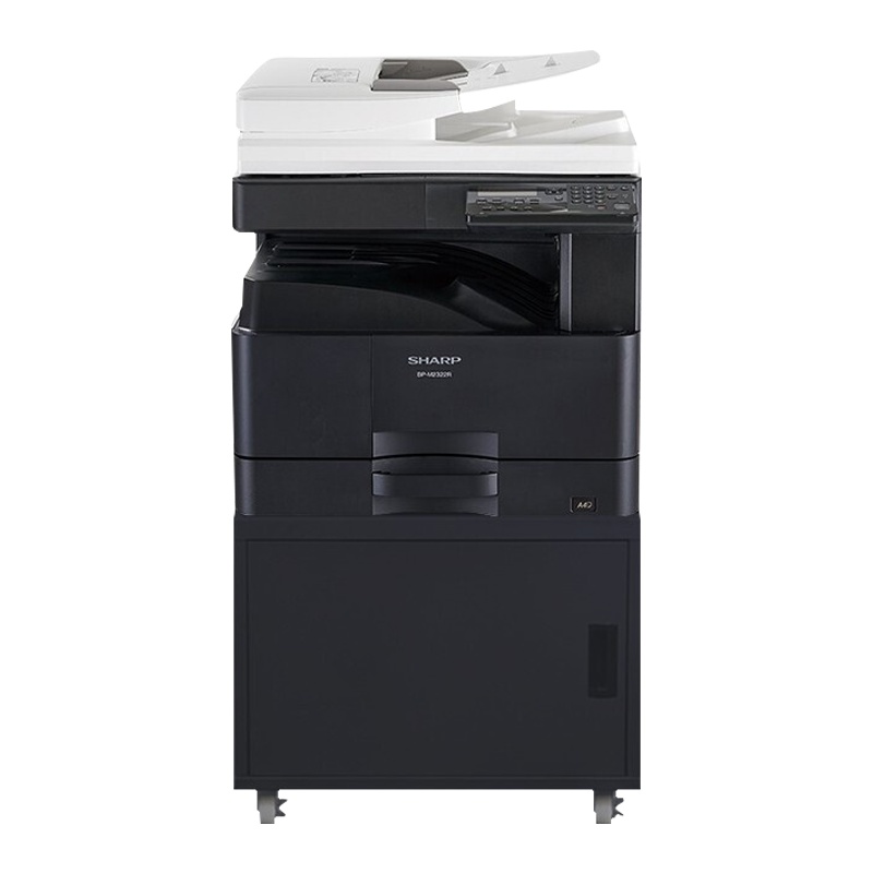 夏普(sharp)M2522R黑白A3激光打印机复印机数码复合机a3a4多功能打印复印扫描一体机(标配+工作台)