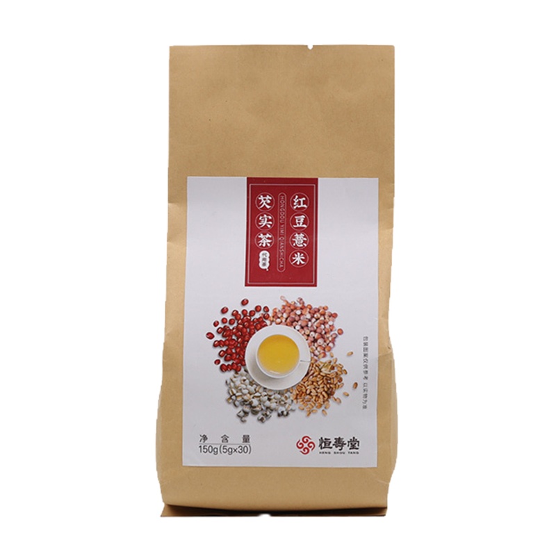 恒寿堂红豆薏米芡实茶5g/袋*30袋 赤小豆薏仁茶苦荞大麦茶非水果花茶组合男女