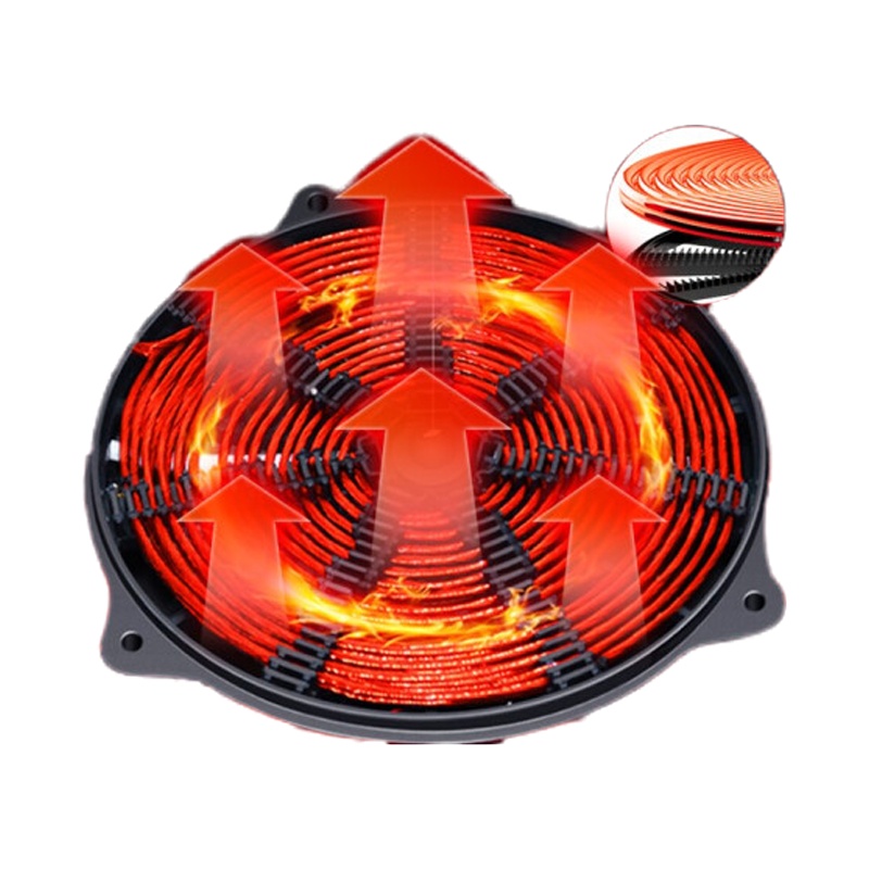 科创奇 平面低汤炉商用电磁炉商业大功率矮脚炉 380v 三相电+背板 15000W 8档 XH-80A