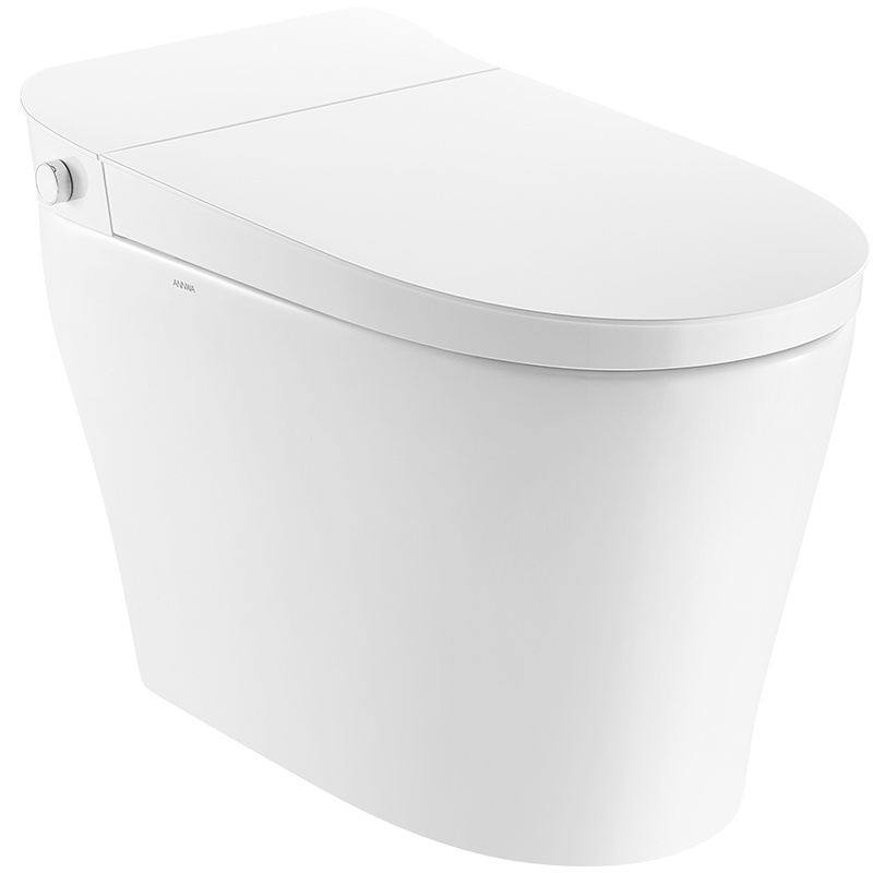 安华卫浴旗舰店轻智能一体坐便器座圈加热自动冲水虹吸式家用马桶