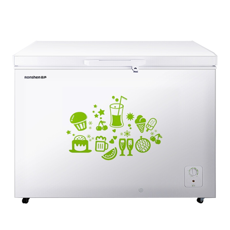容声(Ronshen)309升家用商用卧式大冷冻柜 冷藏冷冻转换 大容量 一级能效(珍珠白)BD/BC-309MD