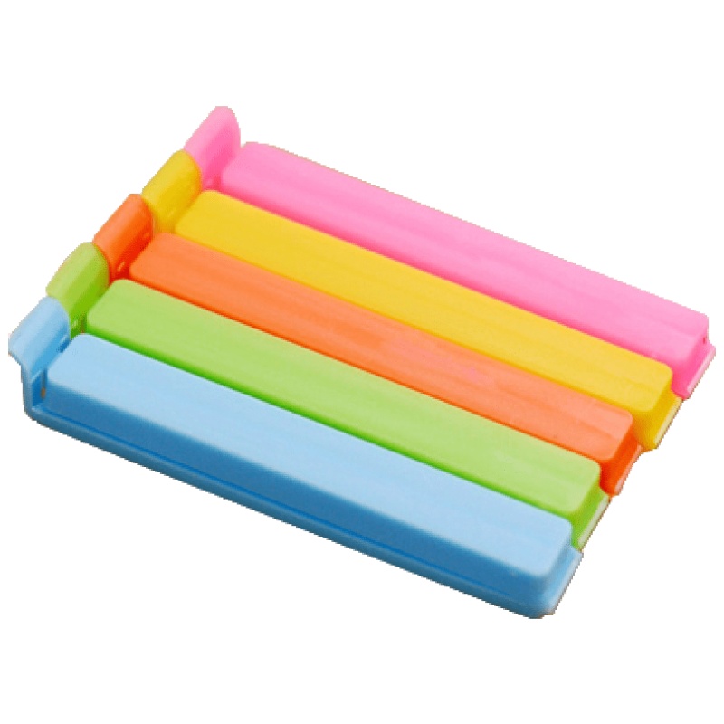 家柏饰(CORATED)塑料零食密封夹食品封口夹食品袋夹子封口条大号密封棒奶粉零食夹