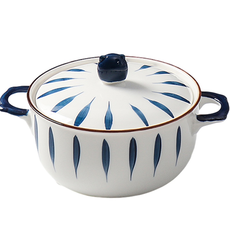 贝瑟斯 日式和风泡面碗陶瓷大容量一人食吃饭碗家用陶瓷碗