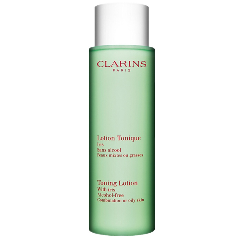 CLARINS法国娇韵诗孕爽肤水温和清洁清爽控油平衡不含酒精 孕妇可用 娇韵诗绿水 油性/混合型肌肤 200ml