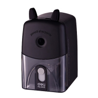 得力(deli) ZLH 0635 卷笔刀手摇削笔机 109*60*104 颜色( 黑 蓝)