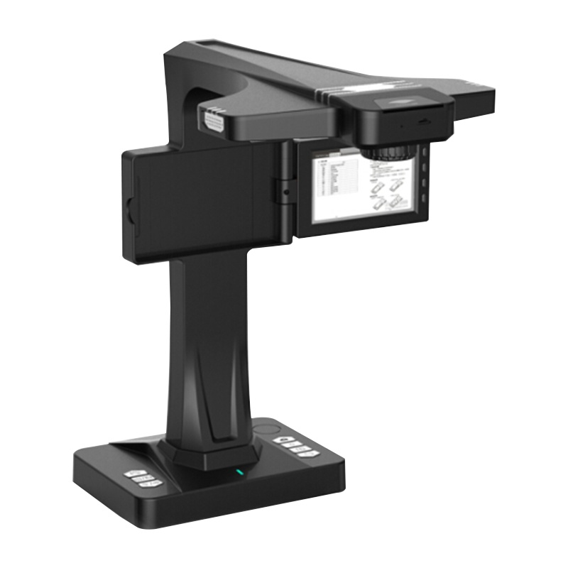 良田(eloam)BS2000P成册书籍扫描仪高拍仪办公文件资料文档合同票据书刊试卷照片拍摄【1800万像素 定焦带屏幕