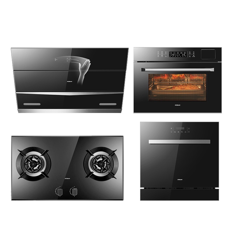 [三件套]老板(ROBAM)烟灶套餐油烟机灶具蒸烤一体机洗碗机厨电套装27N0H+57B0X+CQ972X+WB781X