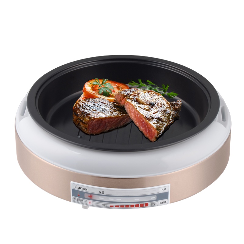 联创煎烤双层电火锅DF-BL003M
