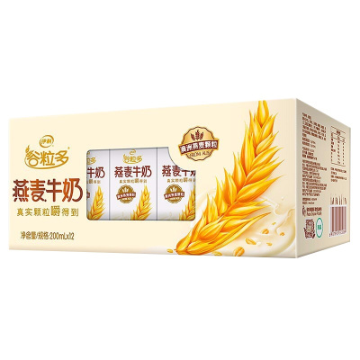 伊利谷粒多 燕麦奶 200ml*12盒