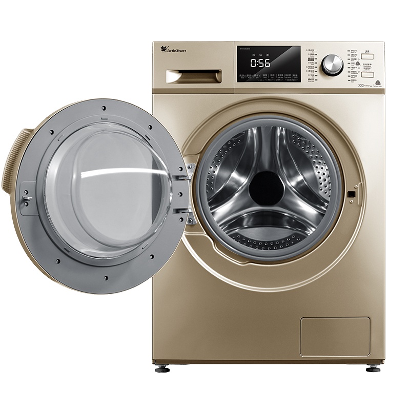 小天鹅（LittleSwan）滚筒洗衣机全自动洗烘一体机带烘干 变频节能蒸汽烘干健康除菌洗TD100S32DG5