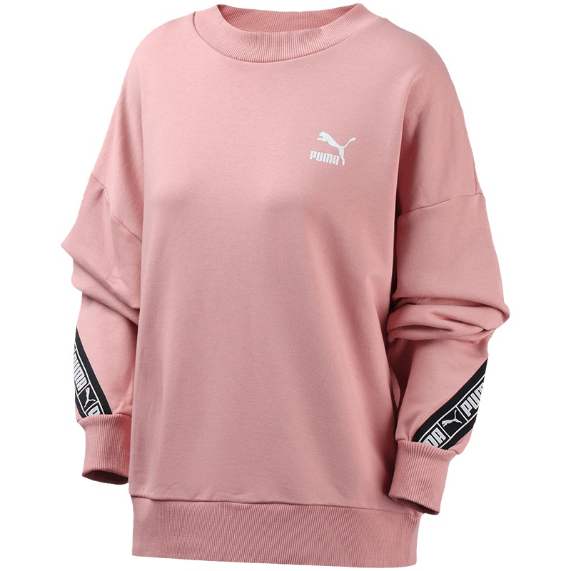 【自营】PUMA彪马女装刘雯同款运动服休闲圆领针织卫衣596019