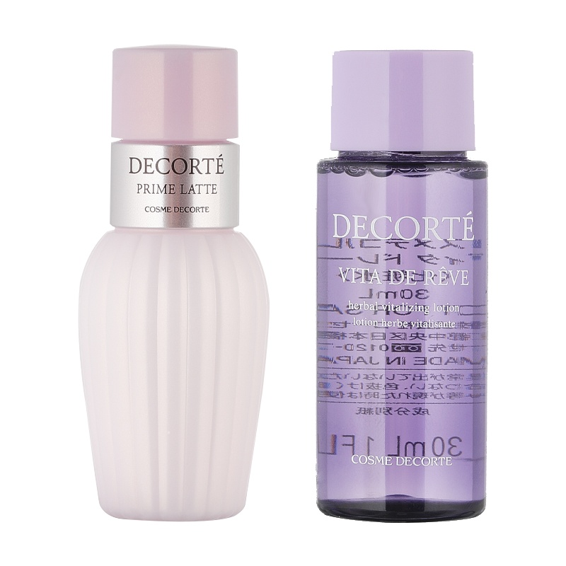 黛珂(COSME DECORTE) 紫苏水牛油果乳液护肤套装水乳保湿去痘控油 紫苏水30ml+牛油果乳液30ml中小样