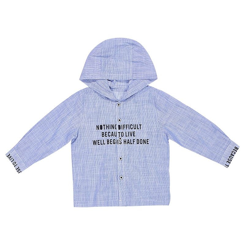 婴姿坊童装春装儿童连帽宝宝男童轻薄外套上衣
