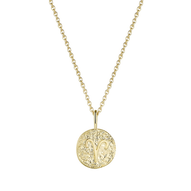 MYFD 项链女18K包金星座系列项链MYN192116GP