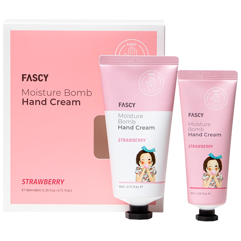 FASCY 发希 新装倍润护手霜(草莓)80ml+40ml