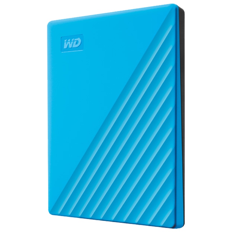 西部数据(WD)5TB USB3.0移动硬盘5T My Passport随行版 2.5英寸蓝色WDBPKJ0050BBL