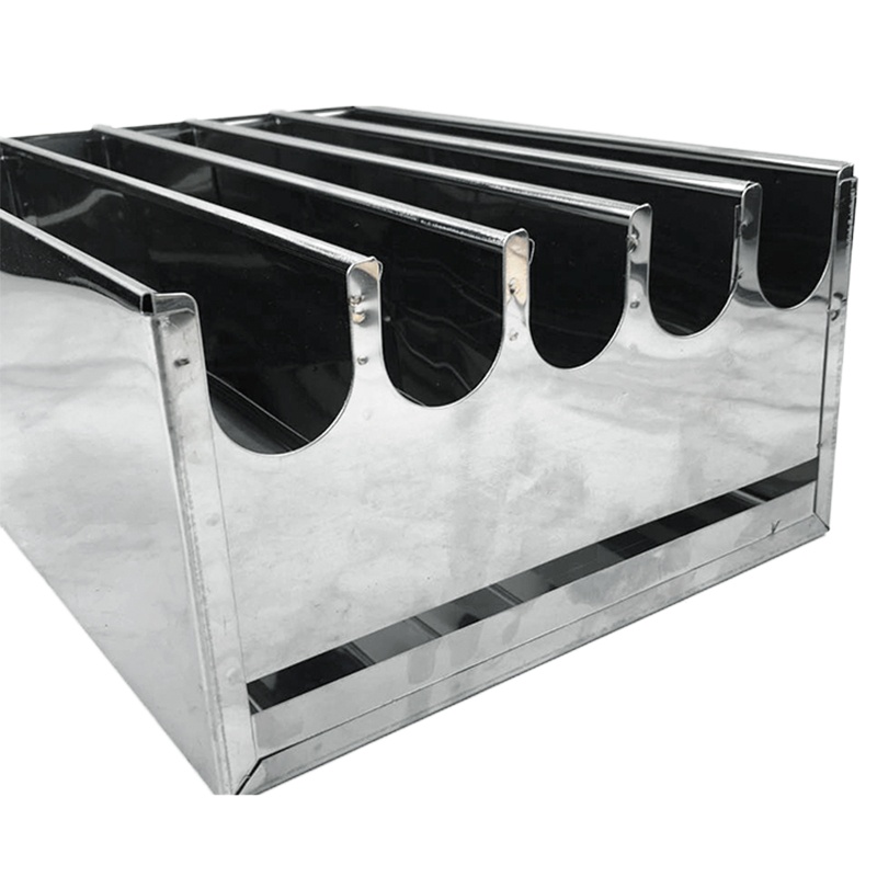 AGQ 不锈钢四格刀具盒B308 26*19.5*11.5cm 30856