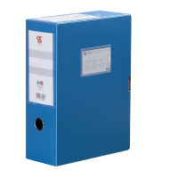 schoolchild 99档案盒 合同会计凭证盒工程资料盒 10CM A4大容量 单个装