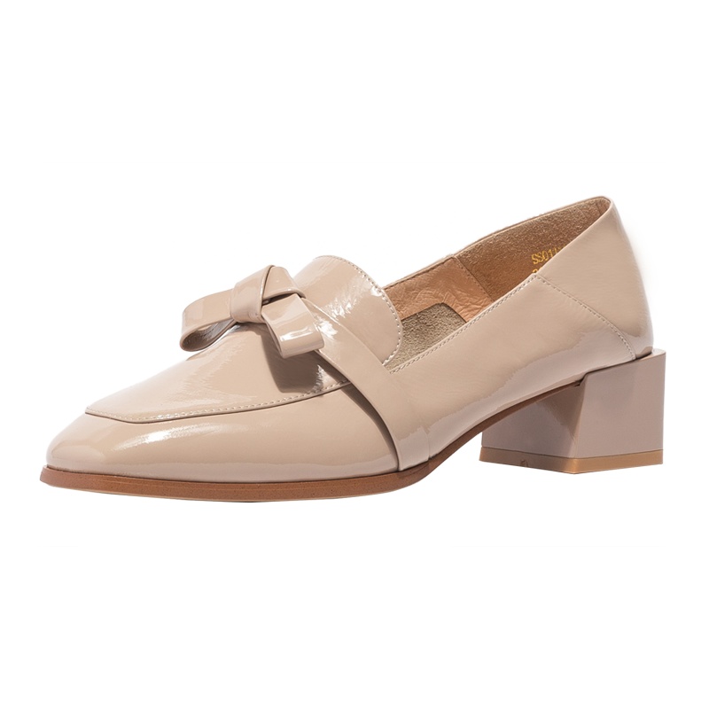 St&Sat/星期六 春季新款学院风两穿小皮鞋单鞋女SS01111017