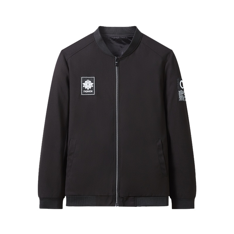 阿仕顿男装夹克春秋季时尚休闲棒球领男士夹克上衣外套