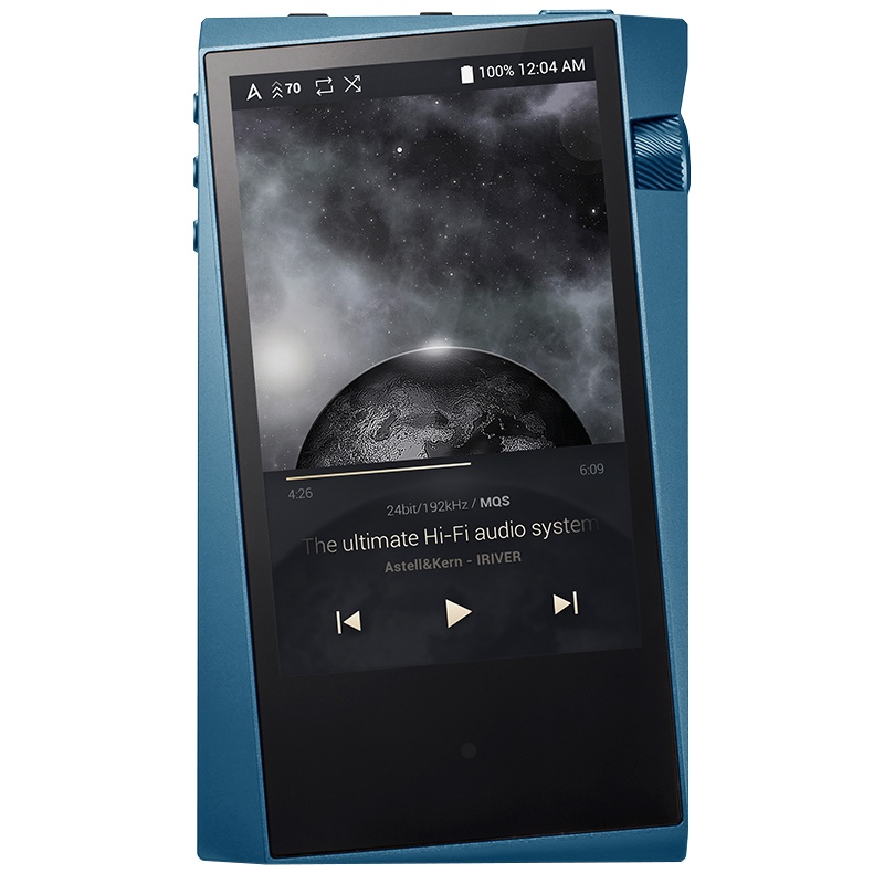 艾利和(Iriver)A&norma SR15 128G 便携HIFI音乐播放器 无损mp3播放器 硬解DSD 蓝灰色