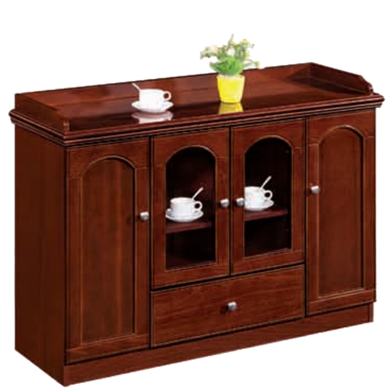 百昌(BAICHANG) 加长漆面木制茶具柜