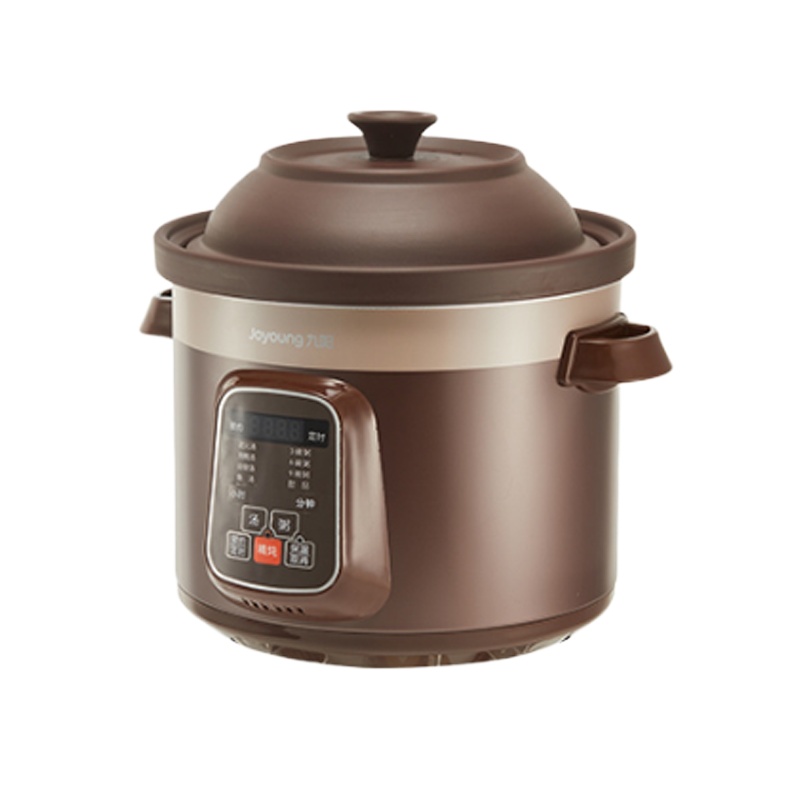 九阳电炖锅DG40Z-GD410全自动煲汤锅陶瓷紫砂色煮粥电砂锅炖盅家用炖锅