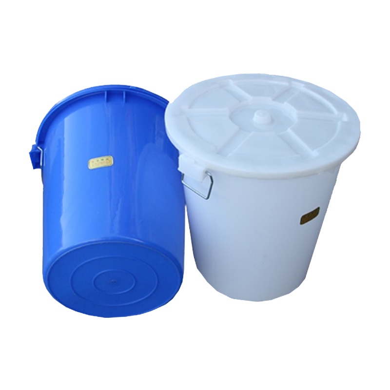 三清 塑料水桶100L 蓝色 带盖