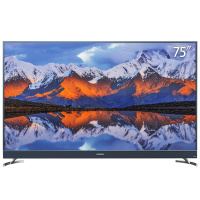 创维(SKYWORTH)75A8 75英寸 4K金属窄边超大屏 光学护眼防蓝光智能液晶平板电视机 人工智能