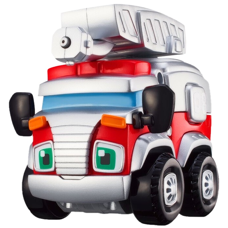 奥迪双钻机灵宠物车电动阿宝小刚妙妙菲菲反斗车翻滚男孩儿童玩具 趣味反斗车喷喷881130