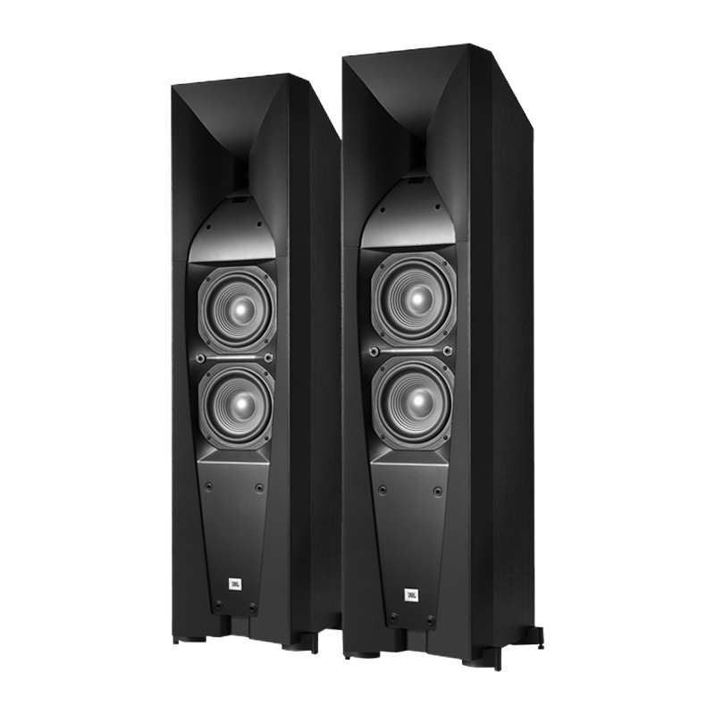 JBL STUDIO 580BK系列主音箱一对木质发烧级高保真电视音响 落地影院 组合音响 客厅影院音响套装 HIFI