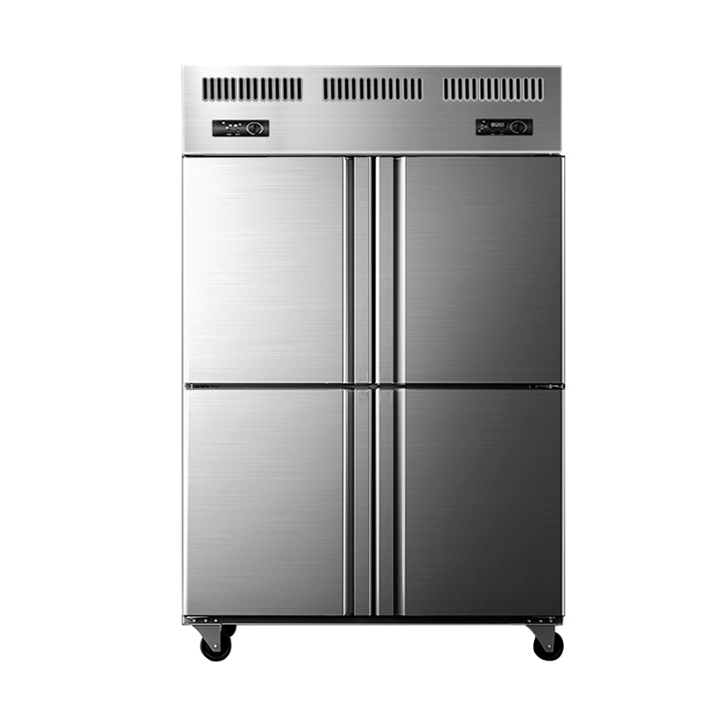 研之博(YANZHIBO)四门冰柜冷藏柜 厨房冰箱 全冷冻大冰箱 商用大冷柜 立式保鲜厨房柜 (全冷藏)