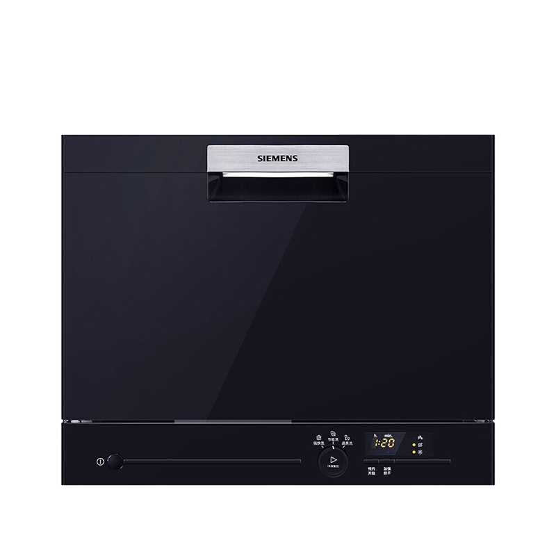西门子(SIEMENS)洗碗机台式进口家用全自动 台式高温除菌洗碗机 6套(A版)* SK23E610TI 单位:台