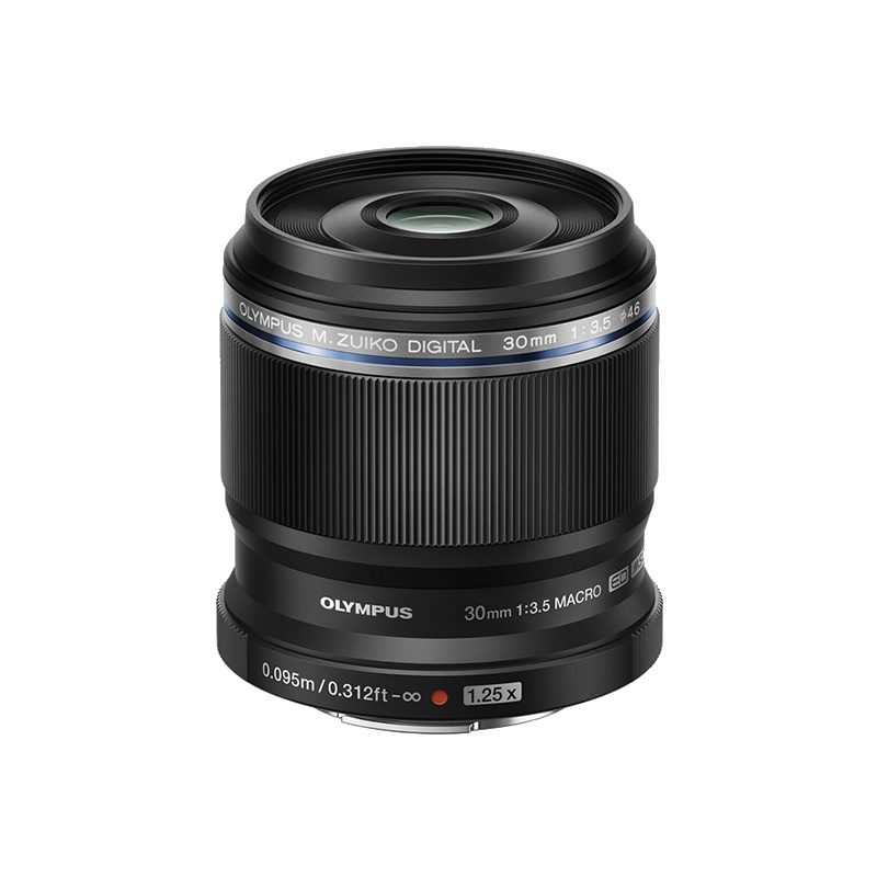 奥林巴斯(OLYMPUS) 30mm F3.5 Macro 微距 广角变焦 微单镜头 奥林巴斯卡口 46mm