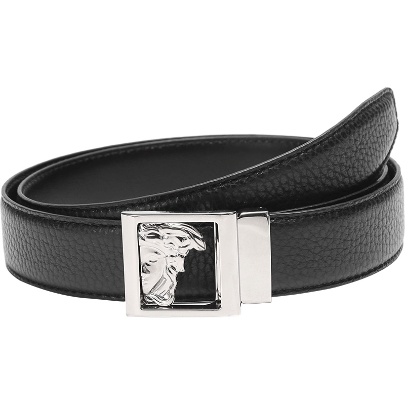 Versace COLLECTION 范思哲 男士皮革板扣式腰带皮带 V910229 VM00430