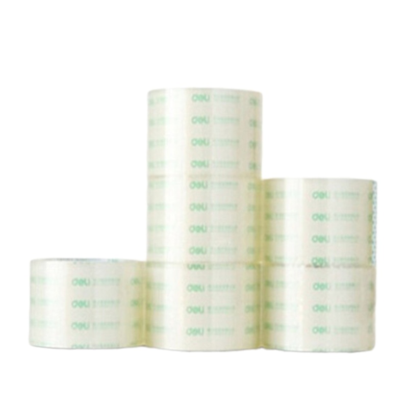 得力30320封箱胶带60mm*30y*50um (6卷/筒)