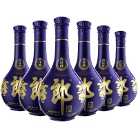 [郎酒旗舰店青花郎]郎酒 青花郎 53度酱香型白酒 558ml*6瓶 整箱装