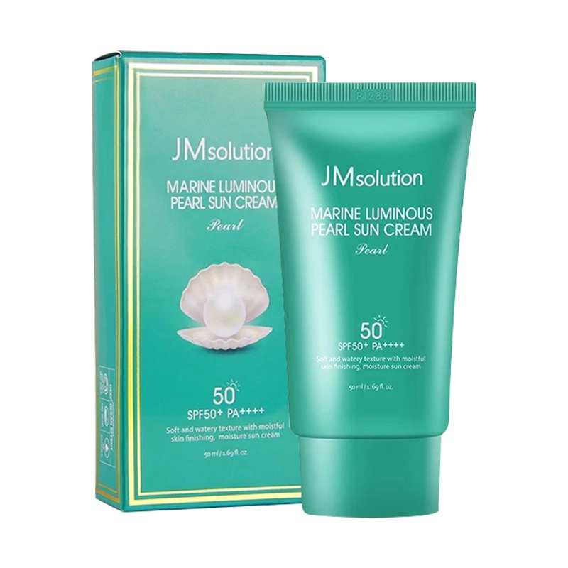 [人气喷雾同款防晒]JMsolution海洋珍珠防晒霜50ml SPF50+ PA++++ JM防晒 水润不油腻