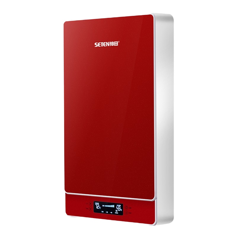 神田(SETEN)DSZF-A9 速热式电热水器 家用速热恒温 沐浴洗澡 微电脑式触控式 即热式热水器7000W